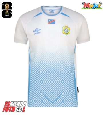 República Democrática del Congo Segunda Equipación Mujer Mundial 2026 Manga Corta